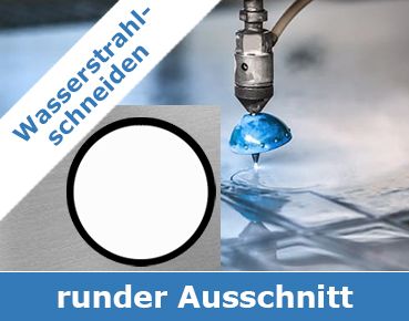 Metallzuschnitt Rechteck mit rundem Ausschnitt! Metallzuschnitt Rechteck mit rundem Ausschnitt!